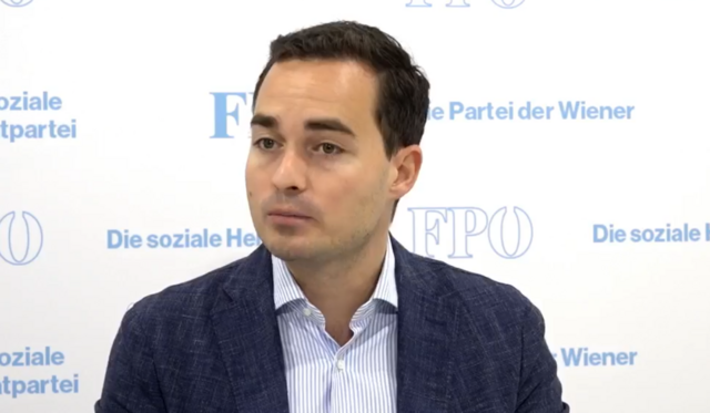 An zweiter Stelle der Landesliste steht der freiheitliche Klubobmann Maximilian Krauss. (Archiv) | Foto: FPÖ TV