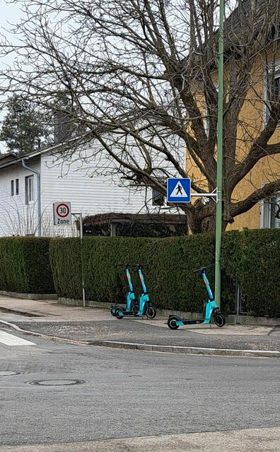 Impressionen aus Lichtenegg: Unsere Leser haben ein paar Stolperfallen mit dem Handy festgehalten. | Foto: Hinterreiter