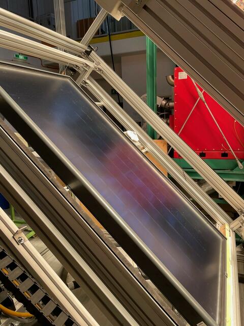 Der neue effiziente und recyclingfähige Luftkollektor airSOL. | Foto: FH OÖ