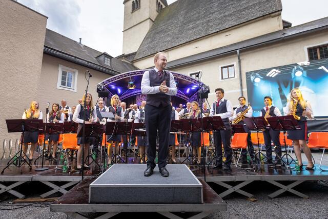 Seit fast zehn Jahren leitet Stefan Stranger die Bundesbahnmusik Bischofshofen. | Foto: Gernot Brandstätter
