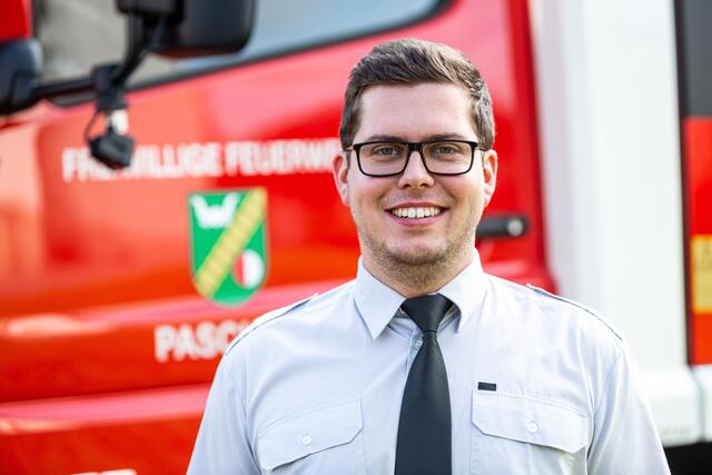 Dominik Wögerbauer ist bei der FF Pasching engagiert. | Foto: FF Pasching