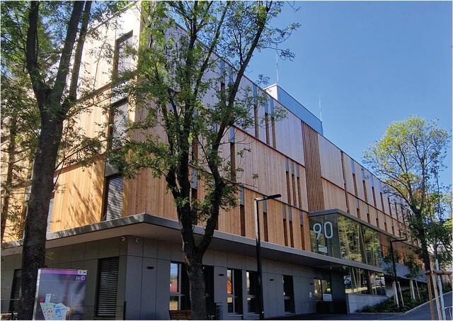 Erste Projekte seien bereits erfolgreich abgeschlossen, erwähnt wurde der neue Psychiatrie-Holzmodulbau der Klinik Ottakring. (Archiv) | Foto: Georg Hartel
