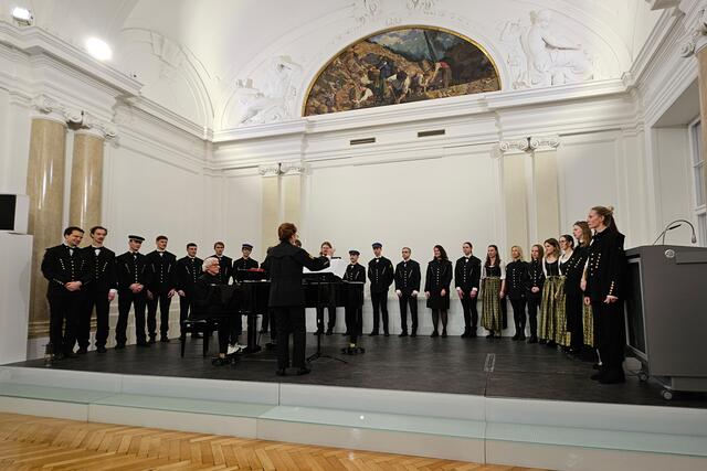 Das Repertoire umfasst die ganze Breite, vom traditionellen bergmännischen Liedgut über klassische Werke, Opern und Operetten hin zu zeitgenössischen Uraufführungen.  | Foto: Christian Kettner