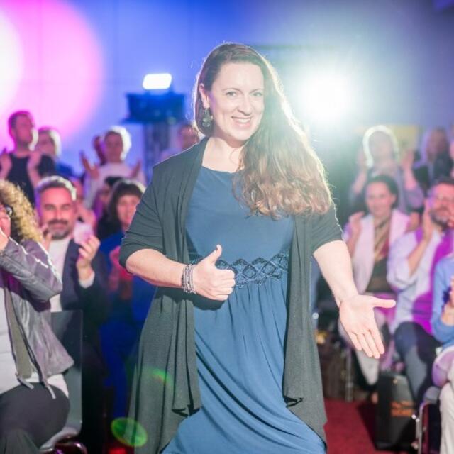 Erfolgreicher Auftritt von Michaela Schwarz aus Hollabrunn beim Internationalen Speaker Slam | Foto: Michaela Schwarz