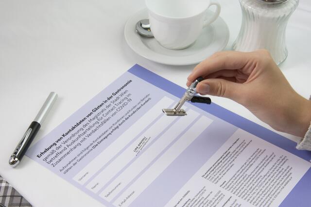 Nur wer sich in Wiener Lokalen mit seinen persönlichen Daten registrierte, konnte entspannt sein Essen genießen. (Archivfoto) | Foto: Stadt Wien