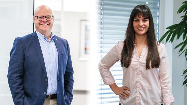 MeinBezirk Schärding holt die Hennlich GmbH mit Geschäftsführer Peter Doblhammer (links) und die DI Kubai GmbH mit Geschäftsführerin Elisabeth Trunkenpolz (rechts) – zwei innovative Betriebe unter zahlreichen weiteren, die unseren Bezirk wirtschaftlich vorantreiben – vor den Vorhang.  | Foto: Hennlich, Kubai