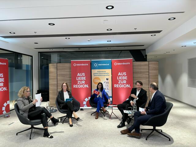 Bei einer Diskussionsrunde diskutierten Experten über die Zukunft des österreichischen Gesundheitssystems.  | Foto: MeinBezirk