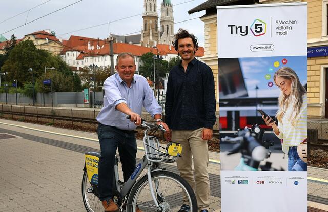 Obmann Leopold Spitzbart und Manager Herwig Kolar | Foto: KEM Wienerwald