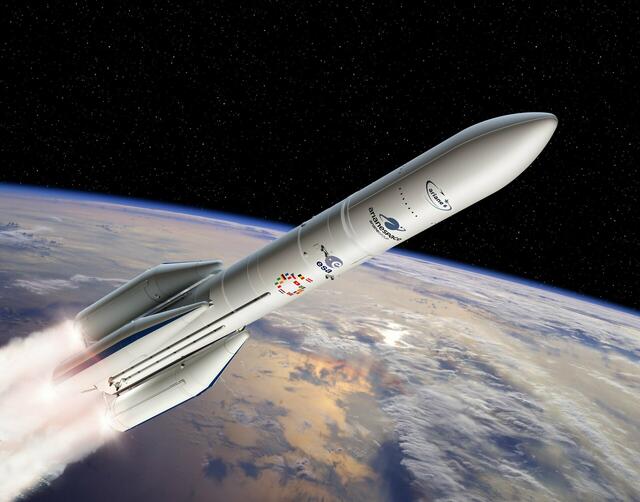 Europas neue Trägerrakete Ariane 6 nutzt Hochtemperaturisolation und Mechanismen aus Österreich.  | Foto: ESA