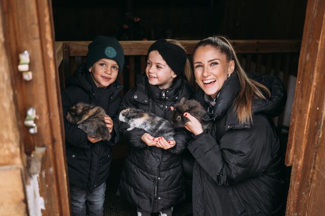 Die Postranch mit ihren vielen Tieren ist bei den Kindern absolut beliebt. | Foto: POST Family Resort
