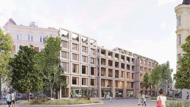 Mitte 2028 soll die neue Klinik fertiggestellt werden. | Foto: LAUBlab alpha GmbH