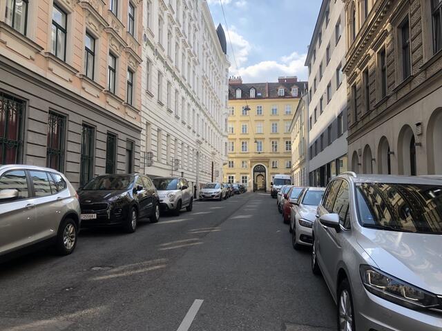 In der Mölkergasse soll das Gift verteilt werden. | Foto: Brandl