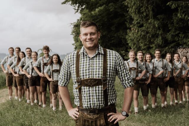 Tausendsassa Florian Pöchhacker aus Dietach. | Foto: Andrea Pumsleitner 