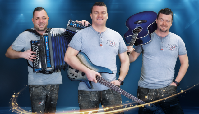 Perfekte Ergänzung: Martin Baumgartner (l.) steht künftig mit "Die Fahrenbacher" auf der Bühne. | Foto: Die Fahrenbacher