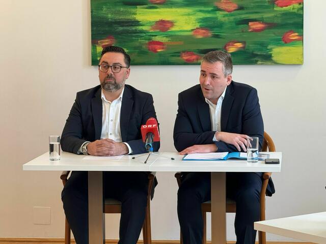 Nach intensiven Verhandlungen haben die FPÖ und die ÖVP die Zusammenarbeit in der Stadtgemeinde Gerasdorf offiziell besiegelt. | Foto: ÖVP