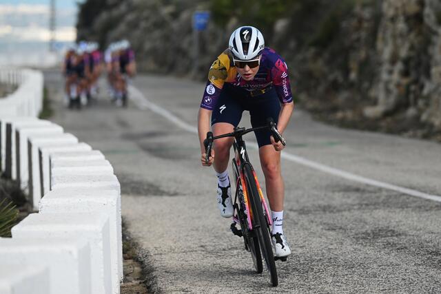 Haimings Rad-Ass Laura Stigger ist in diesem Jahr auch auf der Straße unterwegs. | Foto: Getty Images/SD Worx Protime