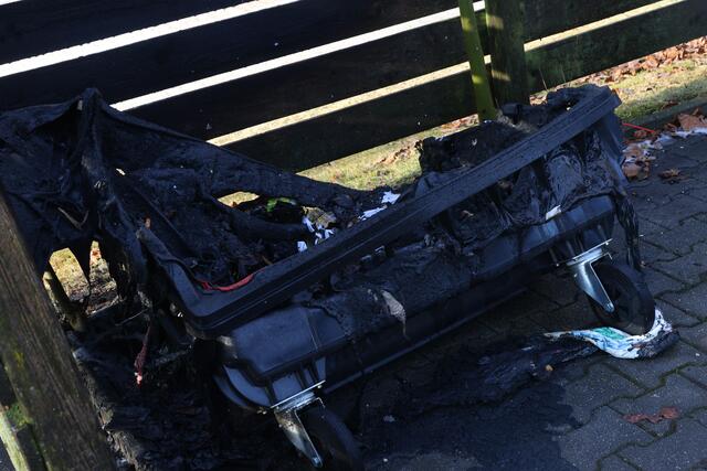 Erneuter Brand einer Mülltonne in Wels-Lichtenegg – die Polizei ermittelt. | Foto: laumat.at