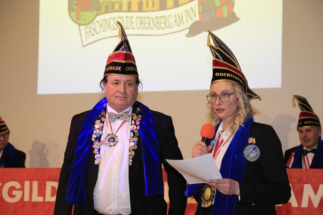 Altpräsident Josef Wiesenberger mit Präsidentin Stefanie Saurer | Foto: Thomas Fischer/zema-medien.de