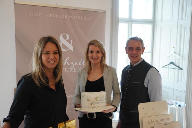 Manuela Kerschbaumer, Sabine Graf und Günter Brentrup.