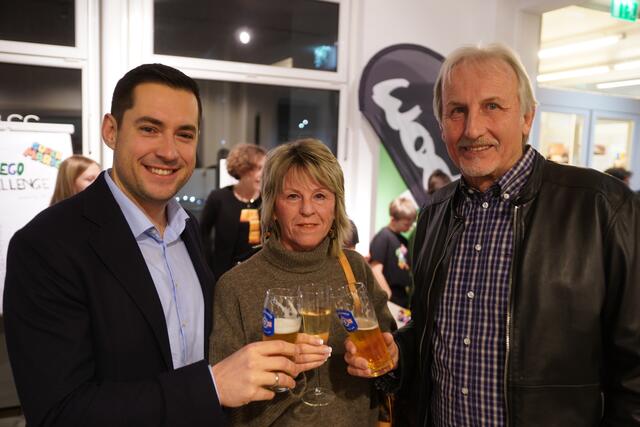 Norbert Faunie, Ursula Rottensteiner und Franz Kremser freuten sich auf den Videospielmusikabend.