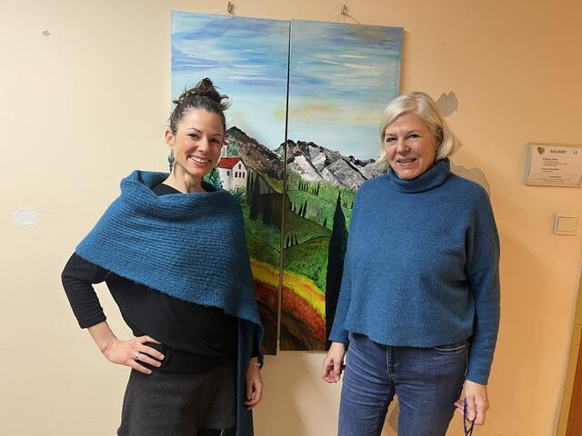 Für Bettina Brammer und Eva Pichelmann ist Kunst die größte Freiheit dieser Erde | Foto: Franziska Führer