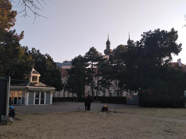 Innenhof im Alten AKH