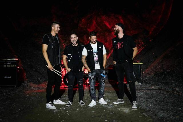 Autback sind Thomas Herrnhofer, Fabian Slamanig, Markus Miklautz, Thomas Scheiblhofer (v.l.n.r.). Werden sie heuer beim NovaRock auftreten? | Foto: Daniel Proprenter