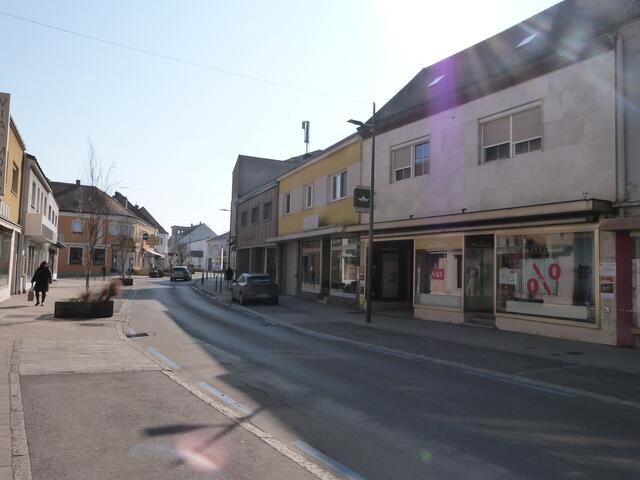 Herausforderung Innenstadt: Geschlossene Läden prägen den Oberpullendorfer Ortskern. 