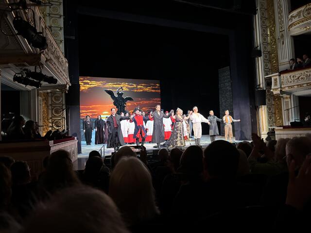 Schlussapplaus bei der Tosca-Premiere. | Foto: Preineder