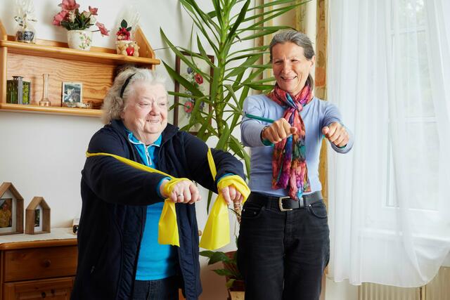 Mit Gesundheitsprogrammen und Vorsorgeuntersuchungen kann man im Grätzlzentrum fit ins Frühjahr starten.  | Foto: Wiener Hilfswerk