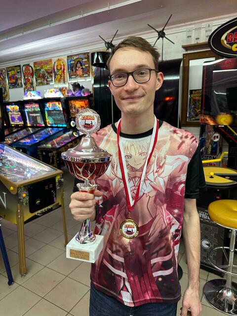 Markus Ramner (1. Platz) - nun der 2. Teilnehmer für die Flipper WM in Österreich | Foto: FlipperVerein FlippArena Vöcklabruck