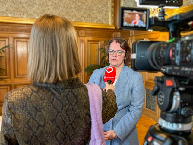 "Wir als School Nurses sind täglich in der Schule anwesend. Die Schulärzte sind mit uns in Abstimmung und Zusammenarbeit, aber jeder hat seine Aufgabegebiete", so Rumpf. | Foto: Andreas Pölzl/MeinBezirk