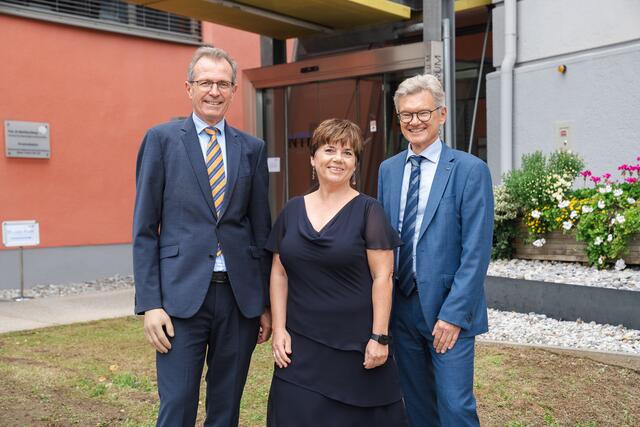Die geballte Kraft des NTK: Die kollegiale Führung mit Robert Schober, Andrea Löcker und Matthias König bei der Jubiläumsfeier im vergangenen September. | Foto: Paller