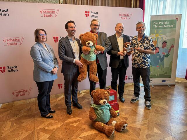 Am Montag wurde ein Überblick zum Projekt "School Nurses" gegeben. Es soll nach der Pilotphase ausgedehnt werden. | Foto: Andreas Pölzl/MeinBezirk