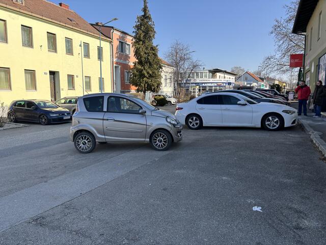 Da hätte wohl auch der große Bruder vorne und links und rechts noch Platz gehabt - Hollabrunn Mühlenring. | Foto: Alexandra Goll
