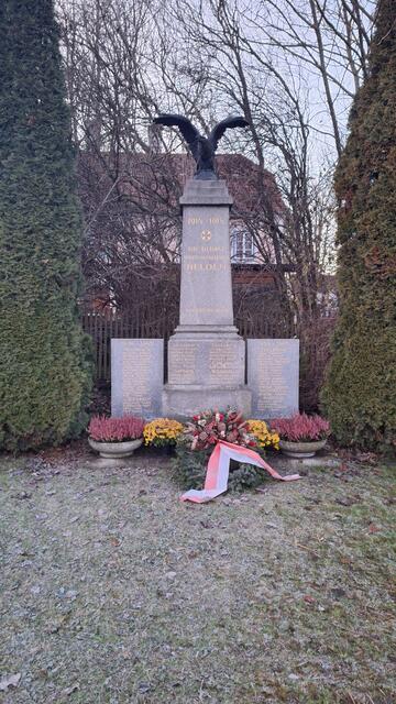 Saniertes Kriegerdenkmal in Buchbach | Foto: Gemeinde Waidhofen/Thaya-Land