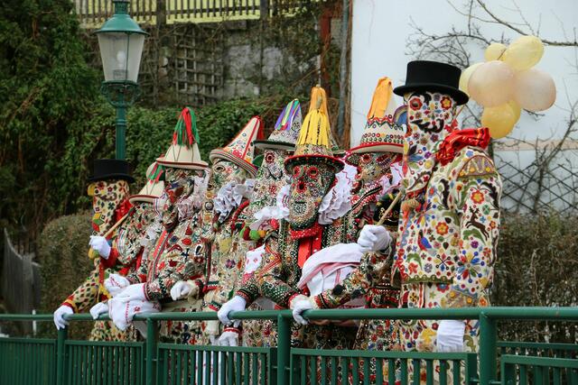 Die Flinserl am Ausseer Fasching zählen unter vielen anderen volkskulturellen Besonderheiten der Steiermark zum immateriellen Kulturerbe. | Foto: Theresa Schwaiger