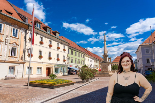 Daina Dreier führt ihr Geschäft am Hauptplatz jetzt im fünften Jahr. | Foto: mittelkärnten.at, Privat