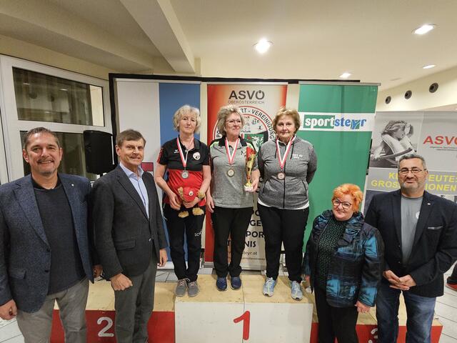 Weibliche Seniorinnen 2. | Foto: PSV Bahnengolf Steyr