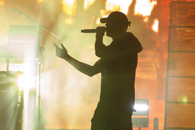RAF Camora auf dem Donauinselfest 2023. | Foto: FLORIAN WIESER / APA / picturedesk.com