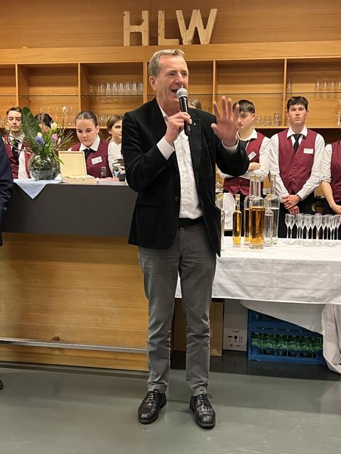 Stakeholder, Kooperationspartner und Freund des HLW Fördervereins, Valentin Latschen (Fa. PFAU) | Foto: (c) hlwspittal 2025