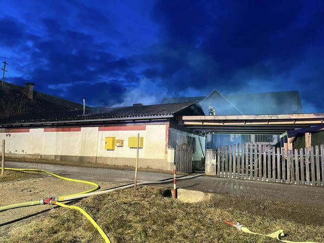 Die Feststellung der Brandursache und der Schadenshöhe ist Gegenstand weiterer kriminalpolizeilicher Ermittlungen. | Foto: Feuerwehr St. Paul im Lavanttal