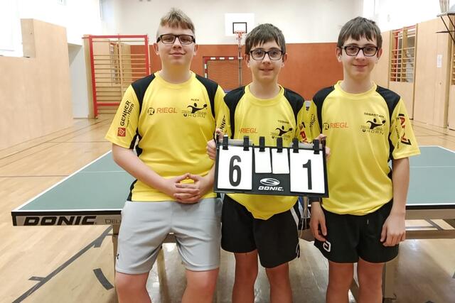 Union APV Horn 7 besiegt Waidhofen 5 | Foto: Union Horn - Sektion Tischtennis