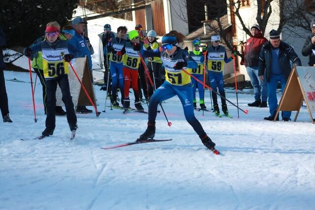 Noah Vos (Startnummer 56), Jasmin Kettele (57). | Foto: Kettele