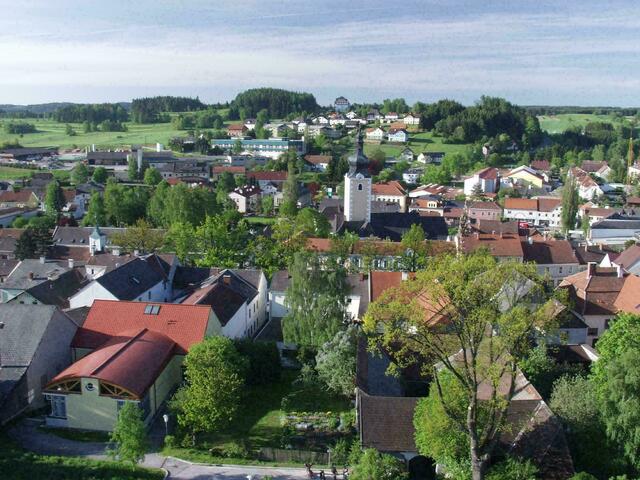 Blick über die Stadt Groß Gerungs. | Foto: Stadtgemeinde Groß Gerungs