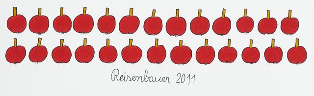 Heinrich Reisenbauer: Äpfel (2011) | Foto: courtesy galerie gugging