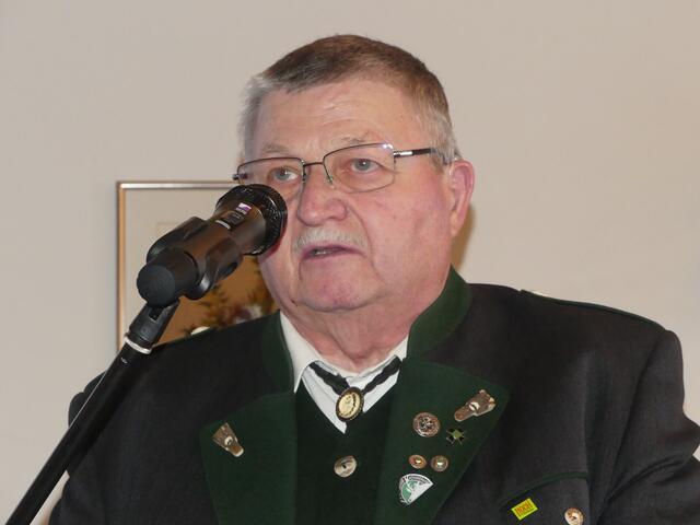 Schießreferent Manfred Schwaighofer informierte über die Aktivitäten beim Schießstand im Schindergraben.