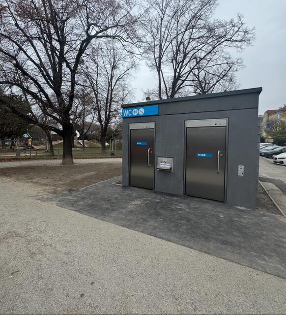Die neue WC-Anlage in der Venediger Au ist in Betrieb. | Foto: BV 2