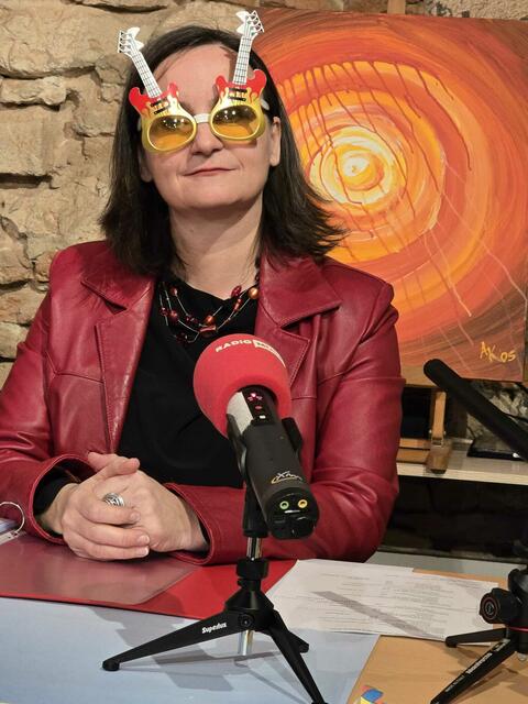 Andrea Kerstinger bei ihrer Lesung. | Foto: Michael Hirschler