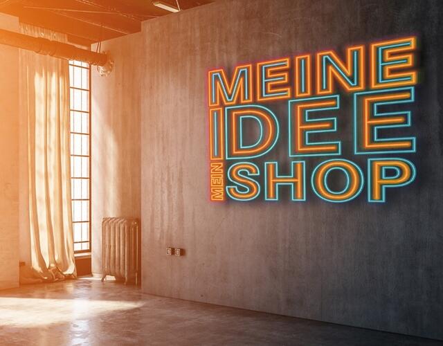 Die Aktion "Meine Idee - mein Shop" läuft wieder. | Foto: Grafik Stadt Villach